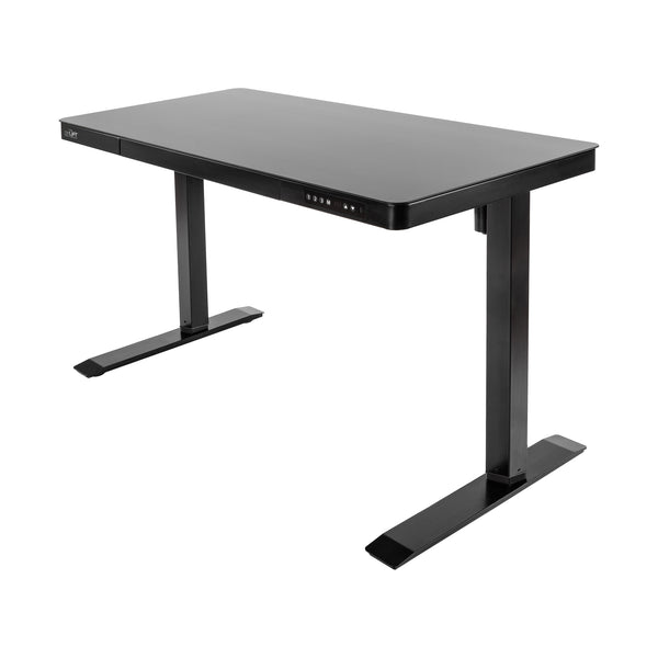airLIFT® Electric Height-Adjustable Tempered Glass Top Desk