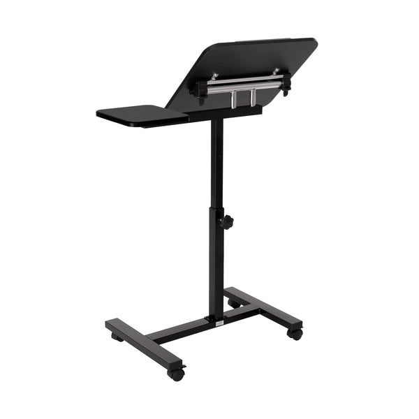 Tilting Mobile Desk Cart