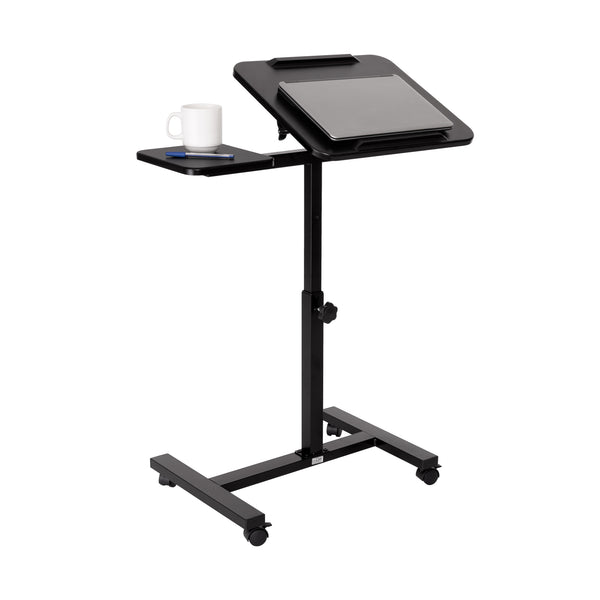 Tilting Mobile Desk Cart