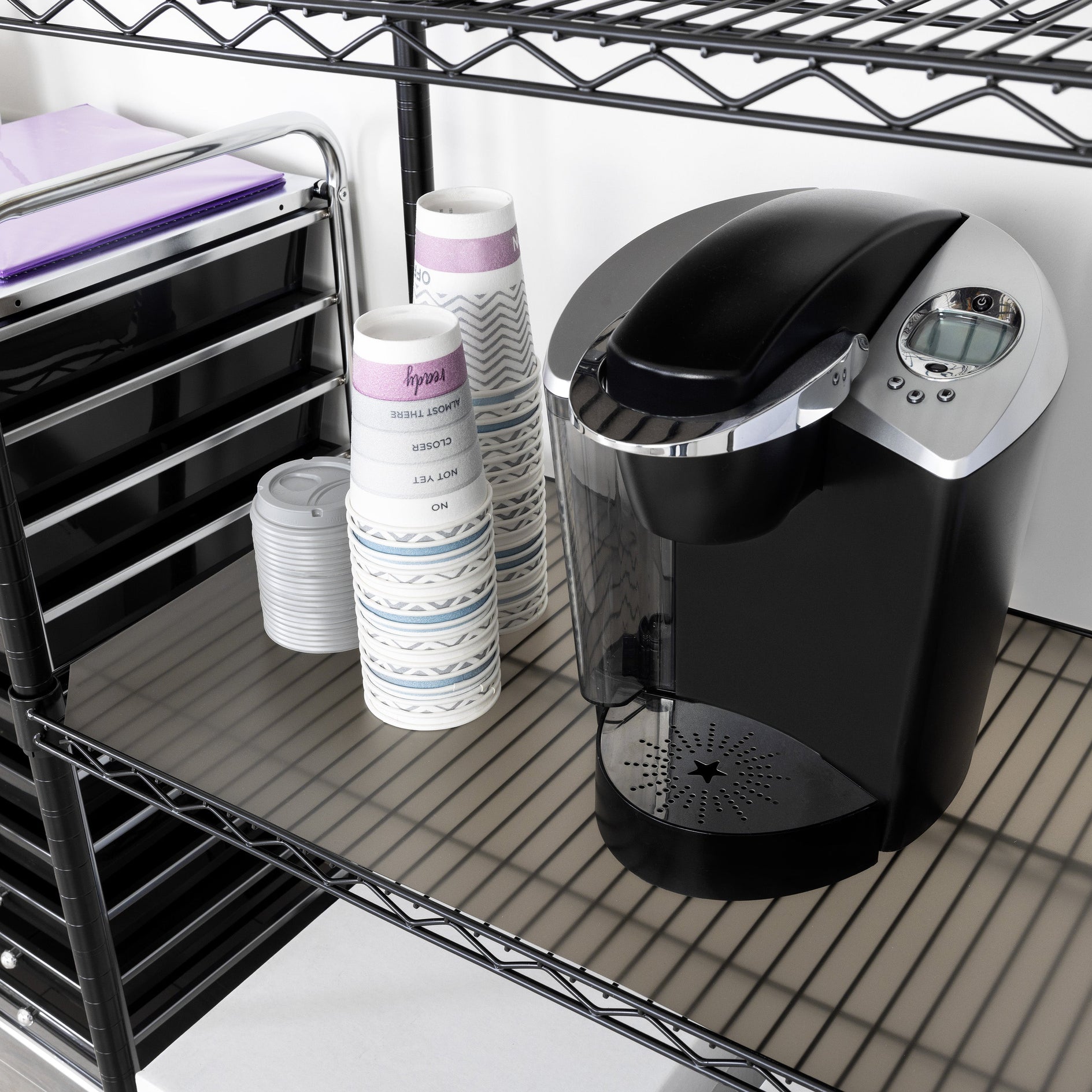 5 Fitted Shelf Liners - Thumbnail 4