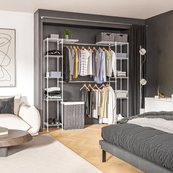 Expandable Closet Organizer System