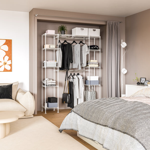 Expandable Closet Organizer System