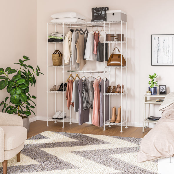 Expandable Closet Organizer System