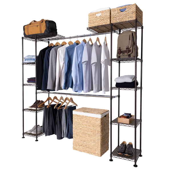 Expandable Closet Organizer System