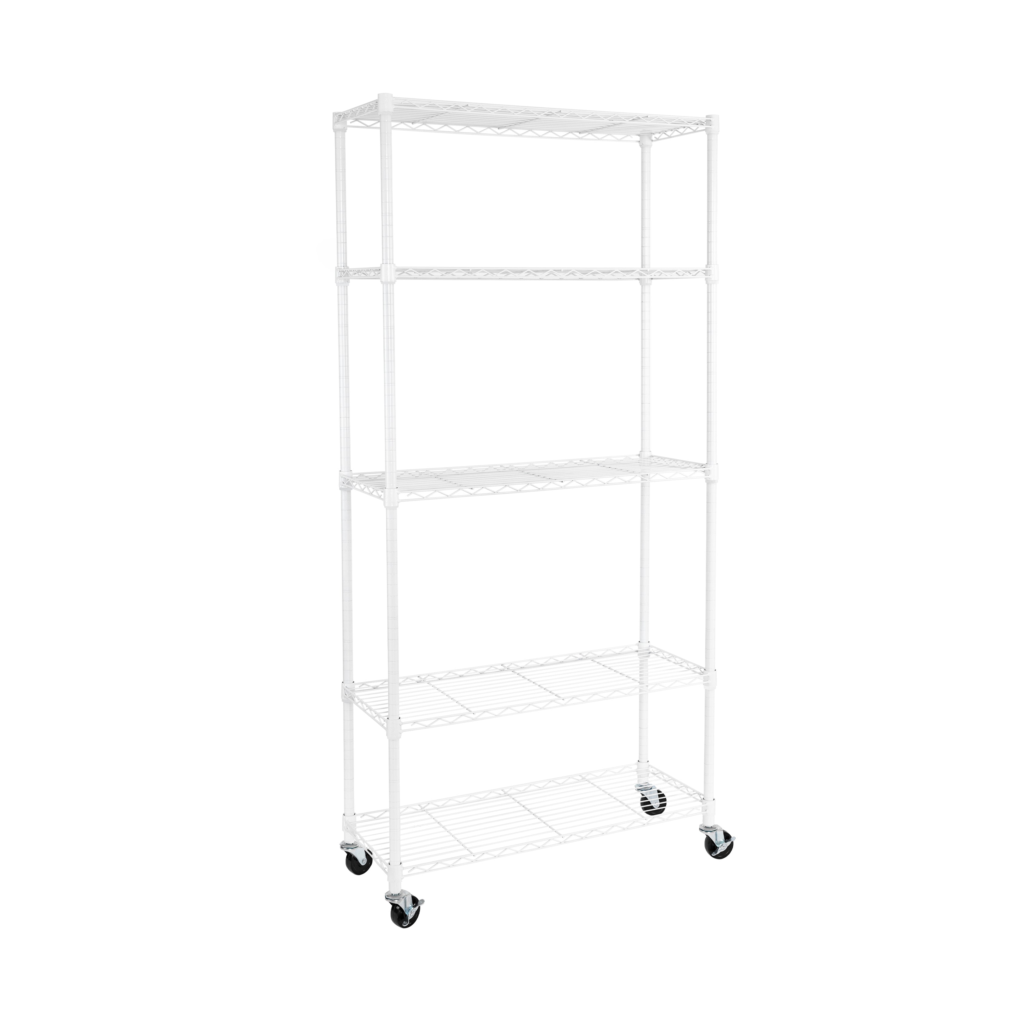 5-Tier NSF-Certified Steel Shelving