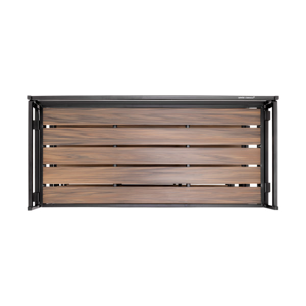 HOME 3-Tier Resin Slatted Shoe Rack