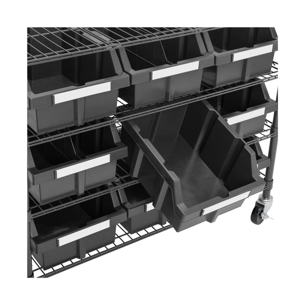 4-Tier NSF Certified 9-Bin Rack