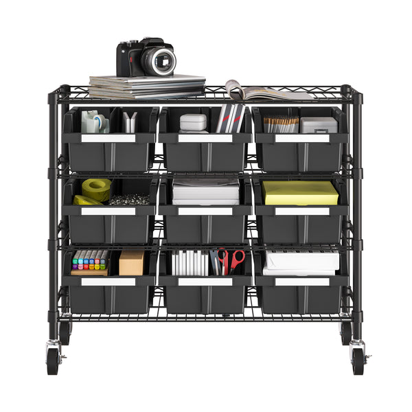 4-Tier NSF Certified 9-Bin Rack