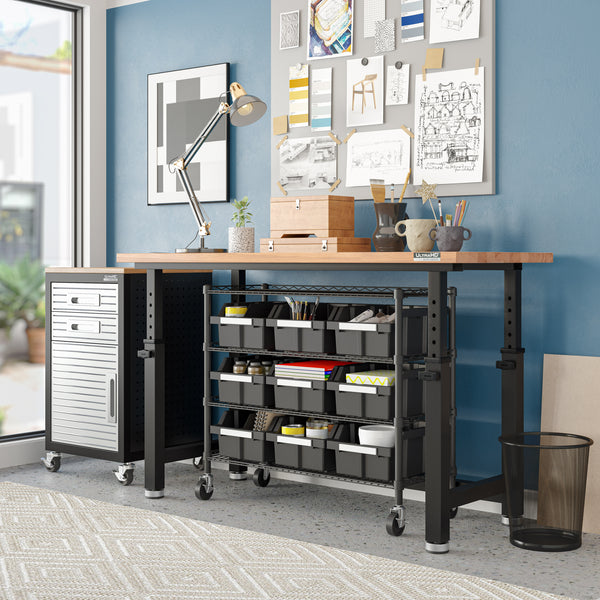 4-Tier NSF Certified 9-Bin Rack