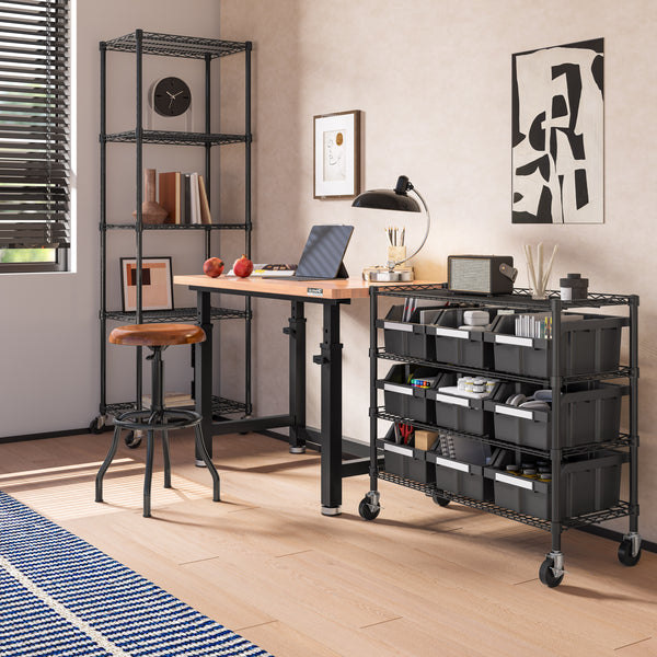 4-Tier NSF Certified 9-Bin Rack