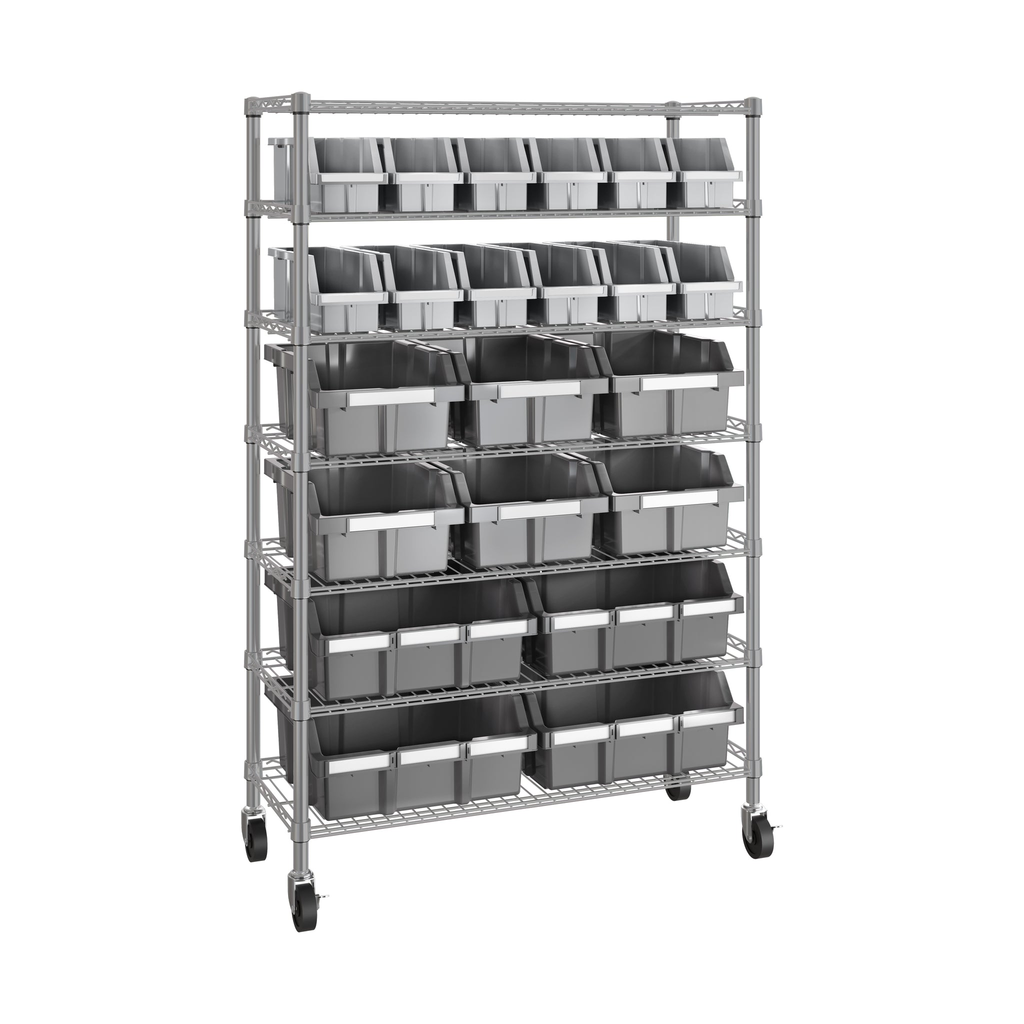 マーベル コンテナラック 7-Tier NSF-Certified 22-Bin Rack