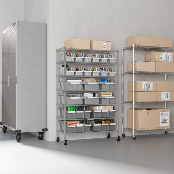 7-Tier NSF-Certified 22-Bin Rack