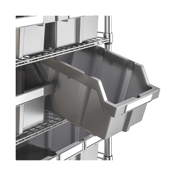 8-Tier NSF-Certified 24-Bin Rack