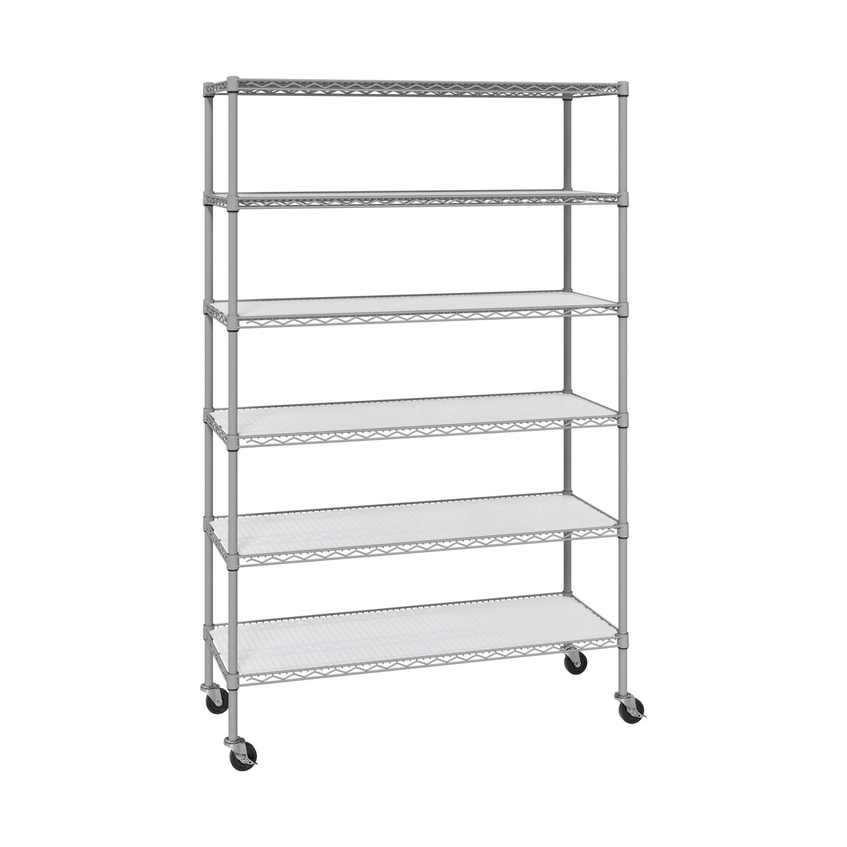 UltraDurable® 6-Tier NSF-Certified Steel Shelving with Shelf