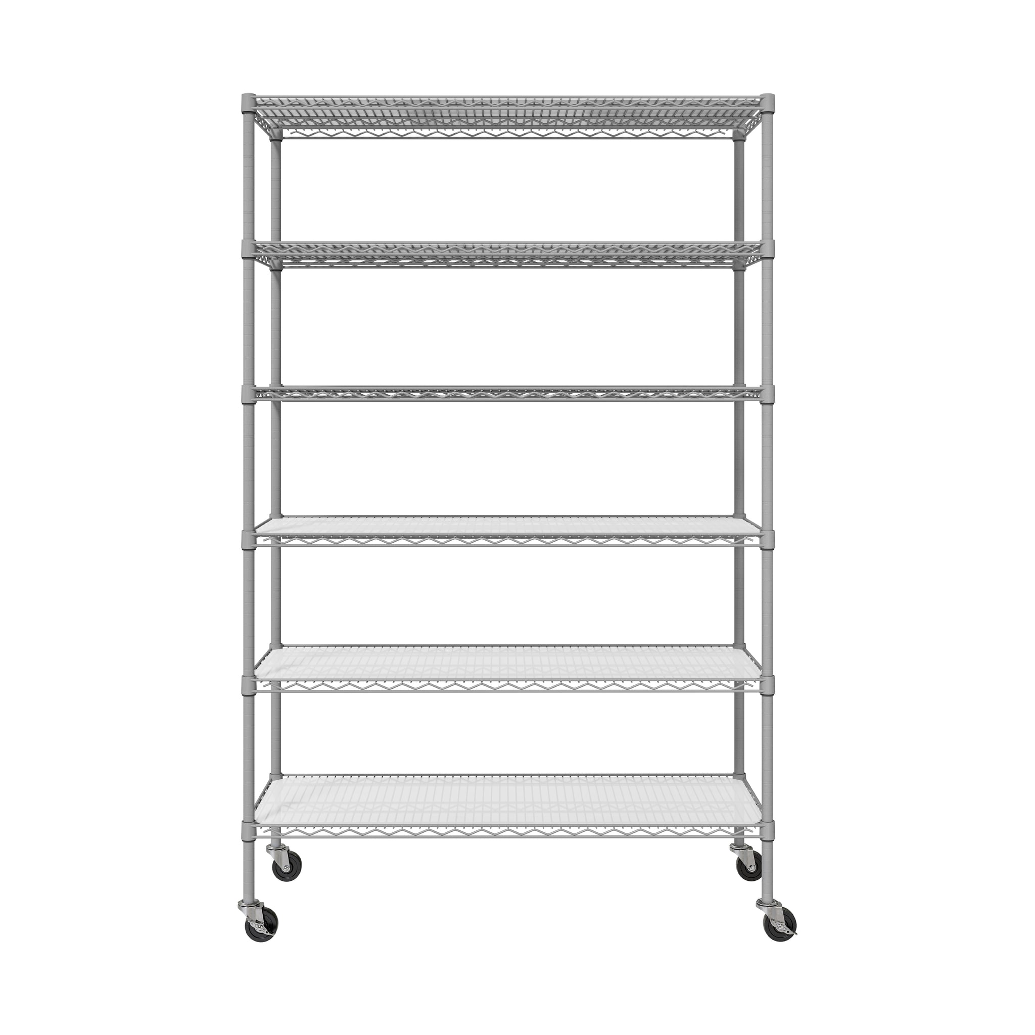 UltraDurable® 6-Tier NSF-Certified Steel Shelving with Shelf