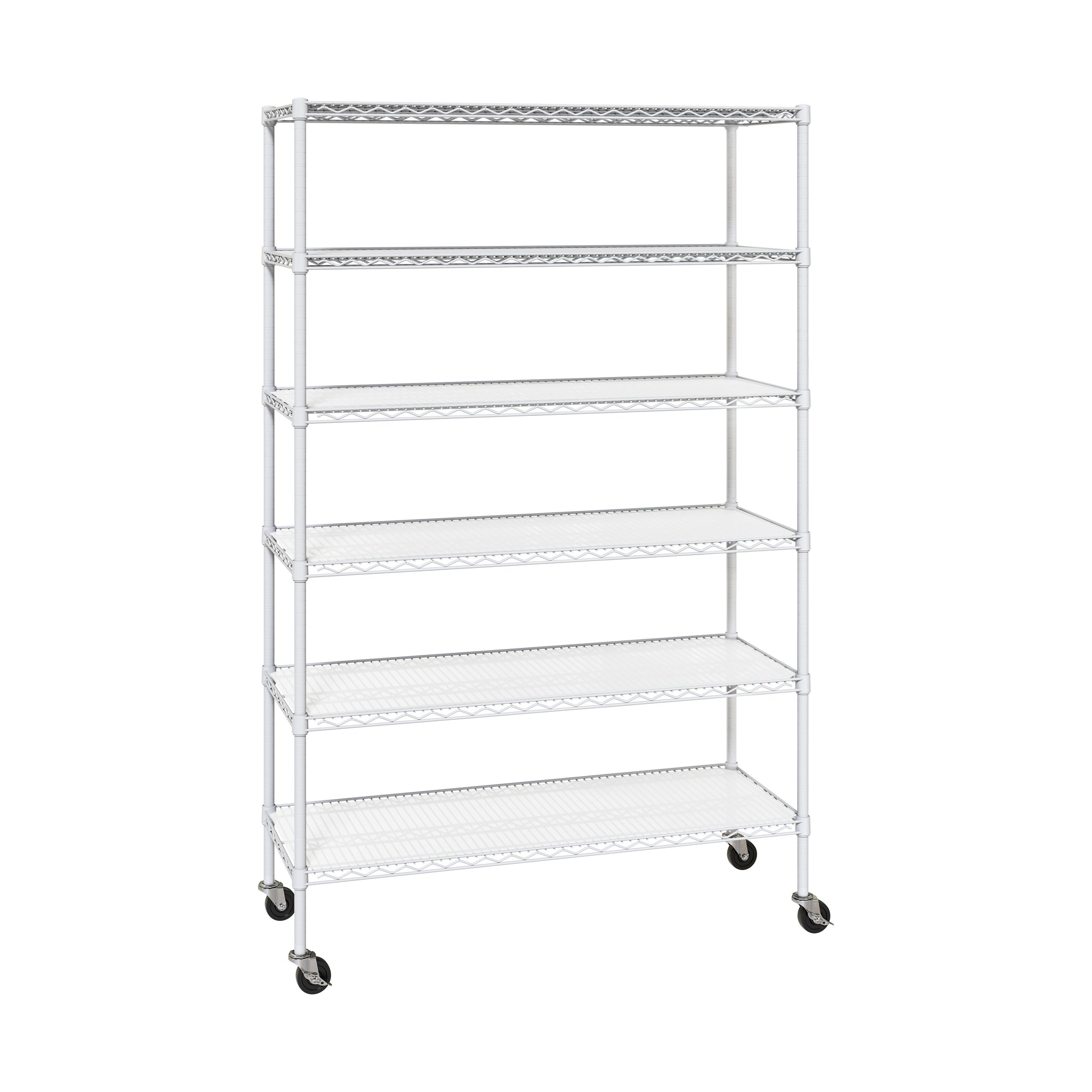 UltraDurable® 6-Tier NSF-Certified Steel Shelving with Shelf Liners