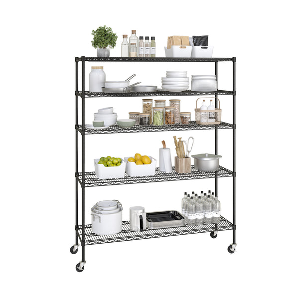 UltraDurable® 5-Tier NSF Steel Shelving