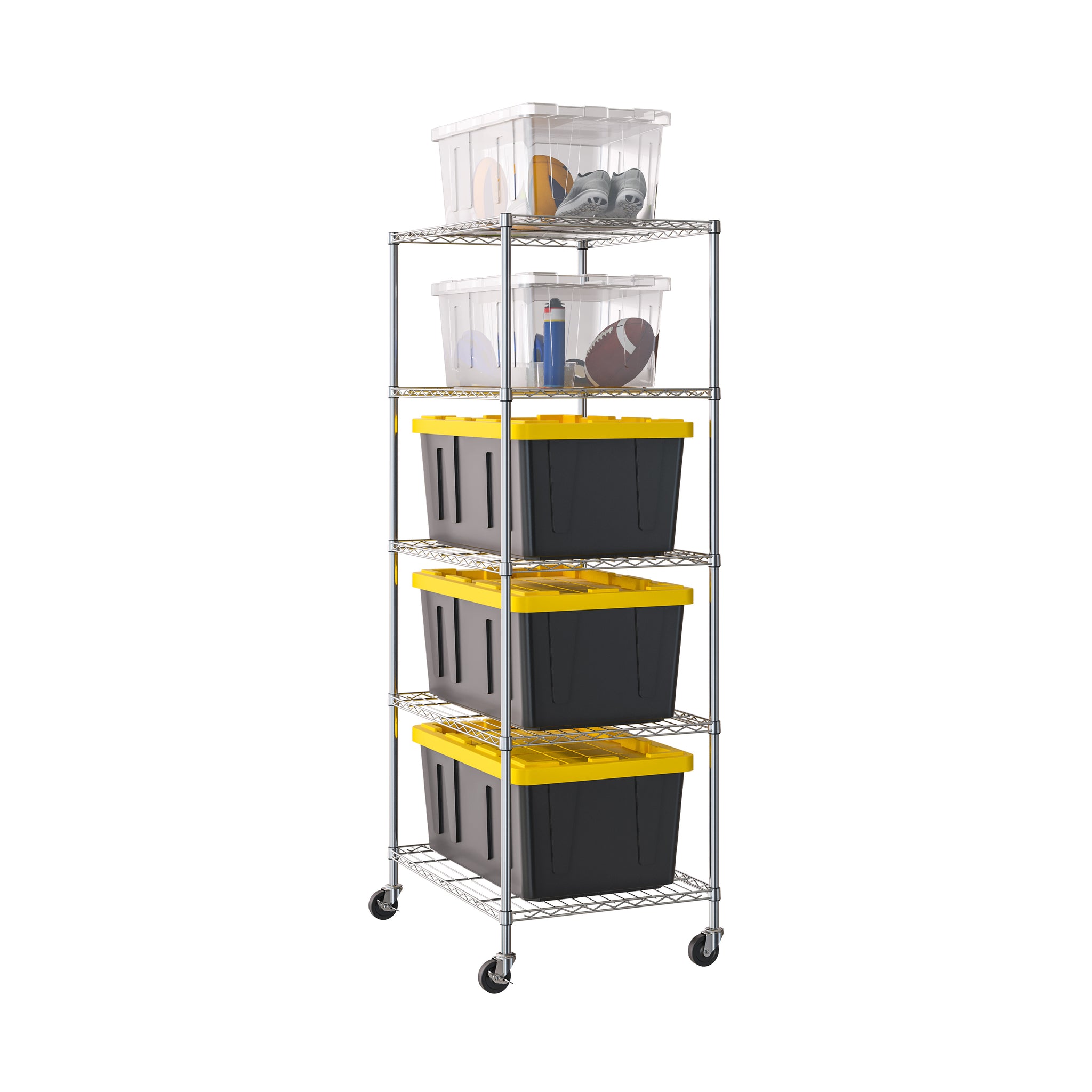 B-1　シェルフパーツ　不锈钢货架　stainless steel shelf UltraDurable® 5-Tier NSF-Certified Steel Shelving