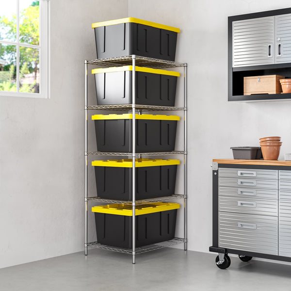 UltraDurable® 5-Tier NSF-Certified Steel Shelving