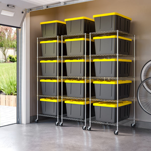 UltraDurable® 5-Tier NSF-Certified Steel Shelving