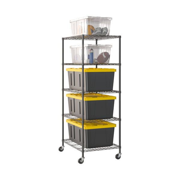 UltraDurable® 5-Tier NSF-Certified Steel Shelving