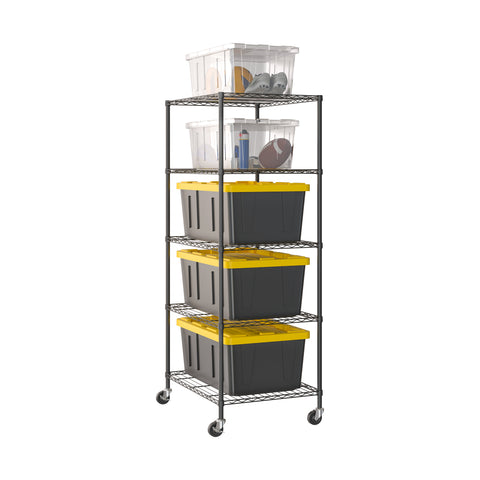 UltraDurable® 5-Tier NSF-Certified Steel Shelving