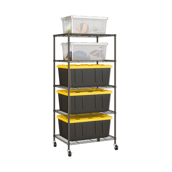 UltraDurable® 5-Tier NSF-Certified Steel Shelving