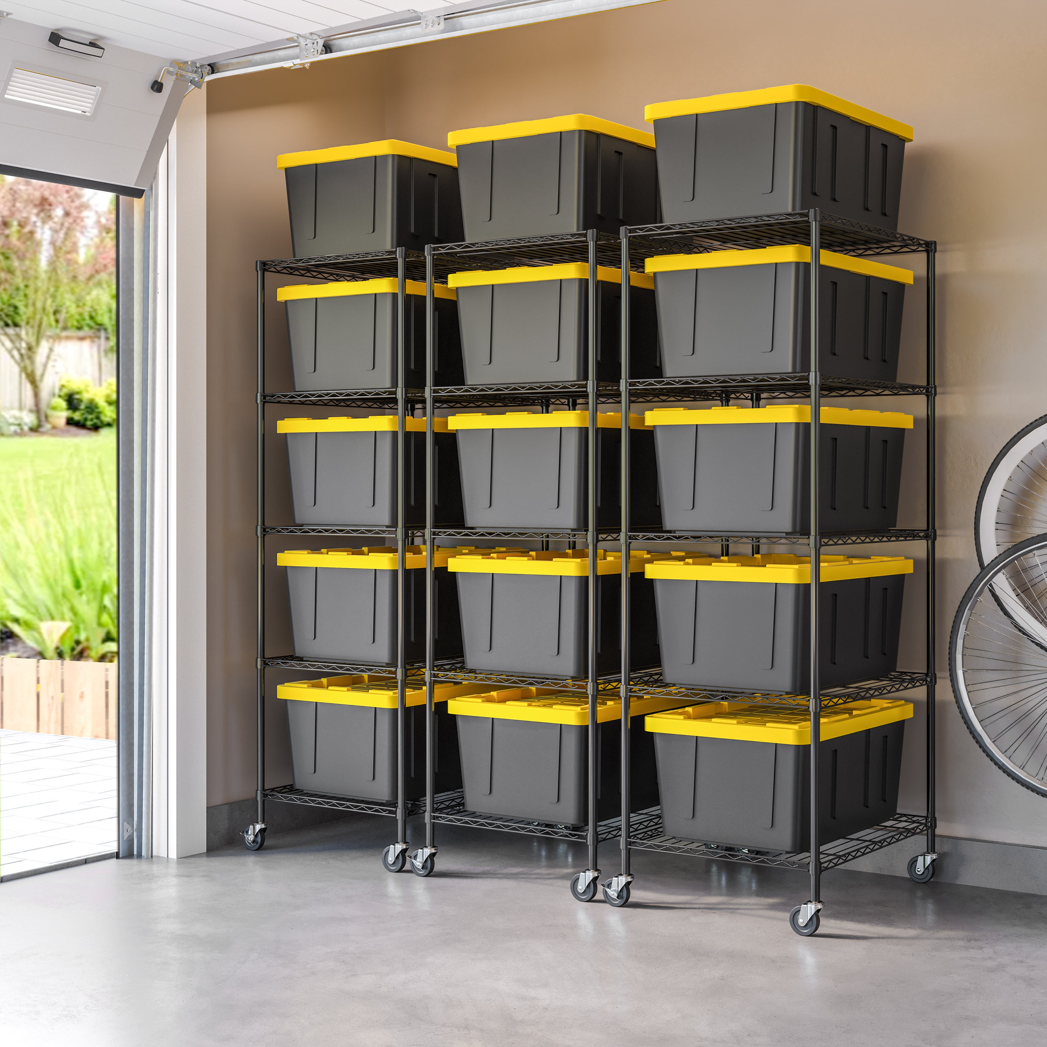 UltraDurable® 5-Tier NSF-Certified Steel Shelving