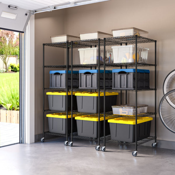 UltraDurable® 5-Tier NSF-Certified Steel Shelving