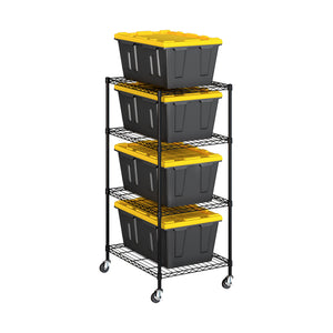 UltraDurable® 4-Tier NSF-Certified Steel Shelving