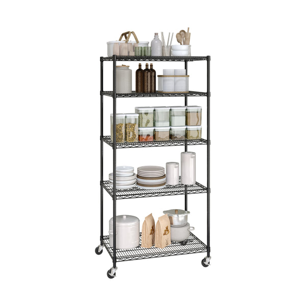 UltraDurable® 5-Tier NSF-Certified Steel Shelving