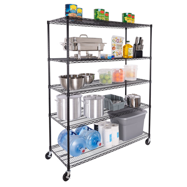 UltraDurable® 5-Tier NSF Steel Shelving