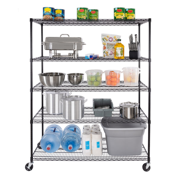 UltraDurable® 5-Tier NSF Steel Shelving