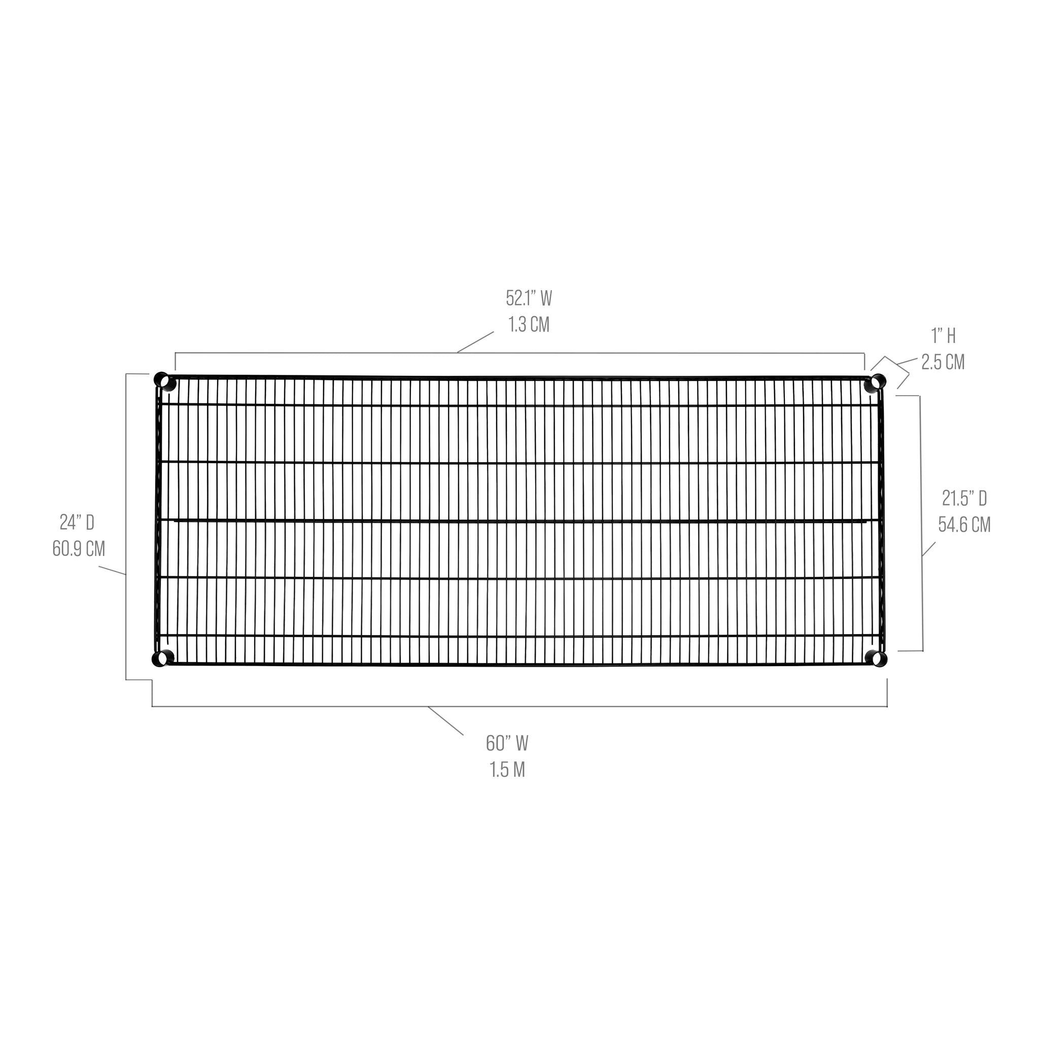 UltraDurable® NSF Steel Wire Shelf