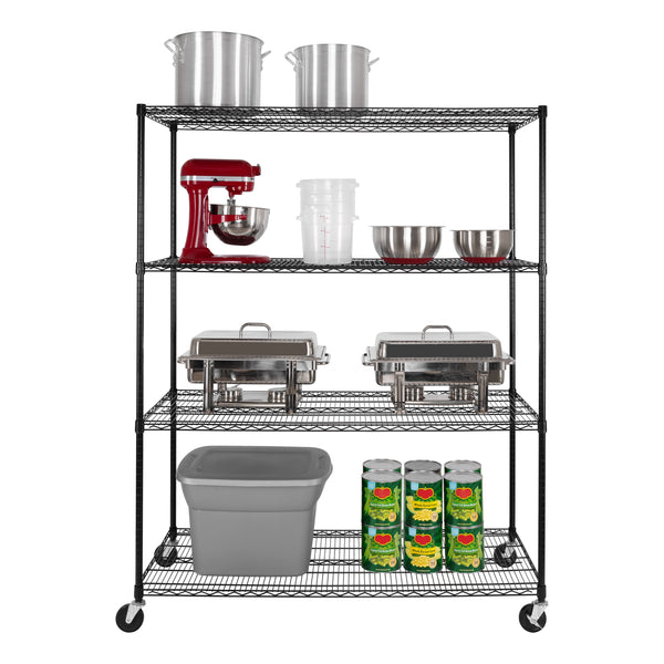 UltraDurable® 4-Tier NSF Steel Shelving