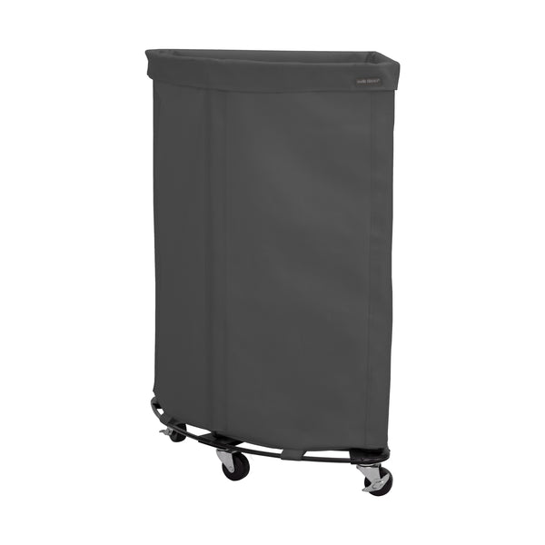 Heavy-Duty Rolling Corner Hamper