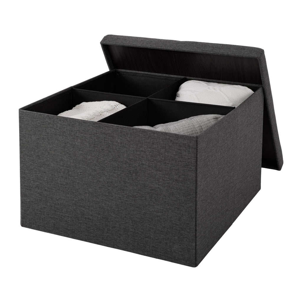 Extra Large Square Storage Ottoman Seville Classics Extra large square storage ottoman seville classics