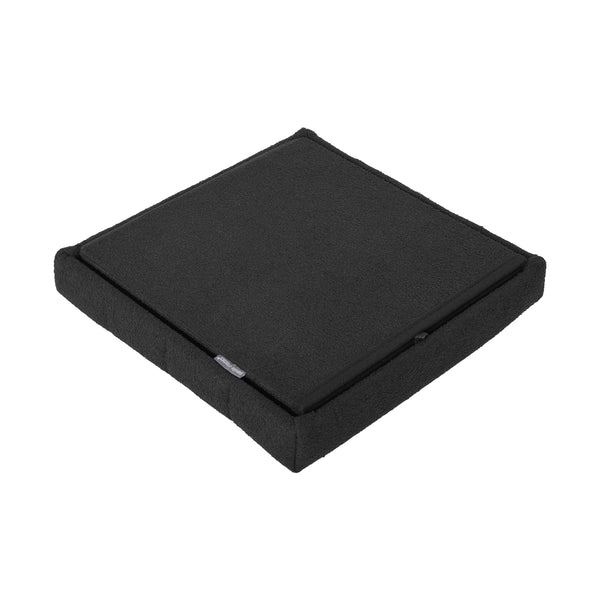 Channel Tufted Storage Ottoman