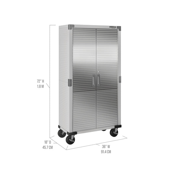 UltraHD® Rolling Storage Cabinet, Granite