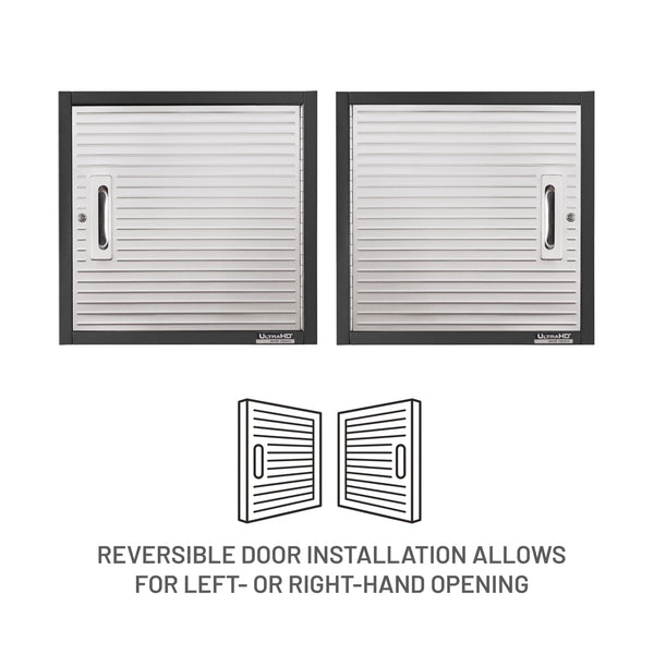 UltraHD® 24" H Single Door Wall Cabinet