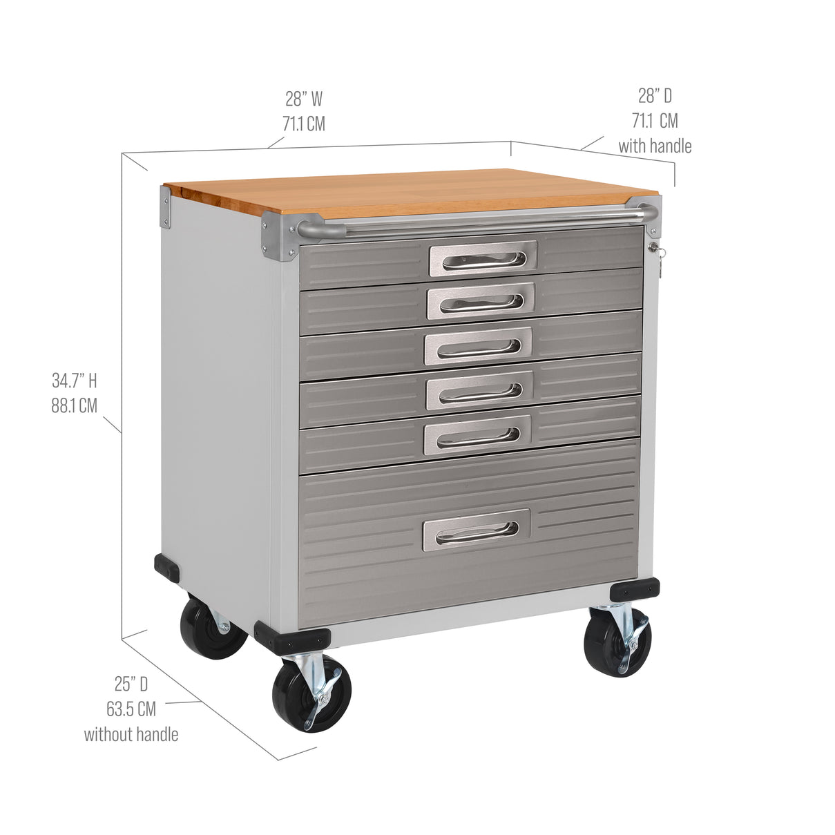UltraHD® 6-Drawer Storage Cabinet | Seville Classics