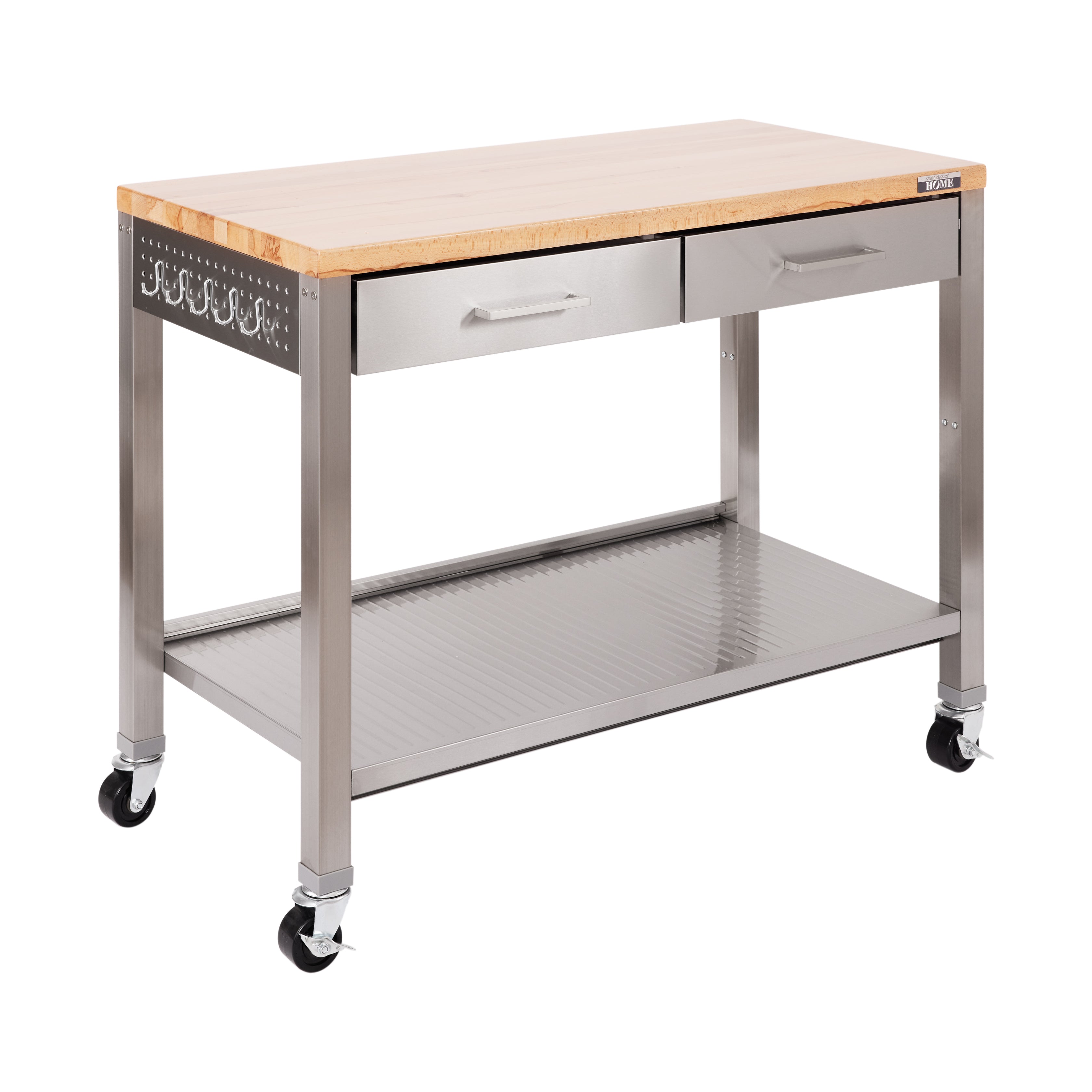 Seville Classics UltraHD Lighted Stainless Steel Top Workcenter