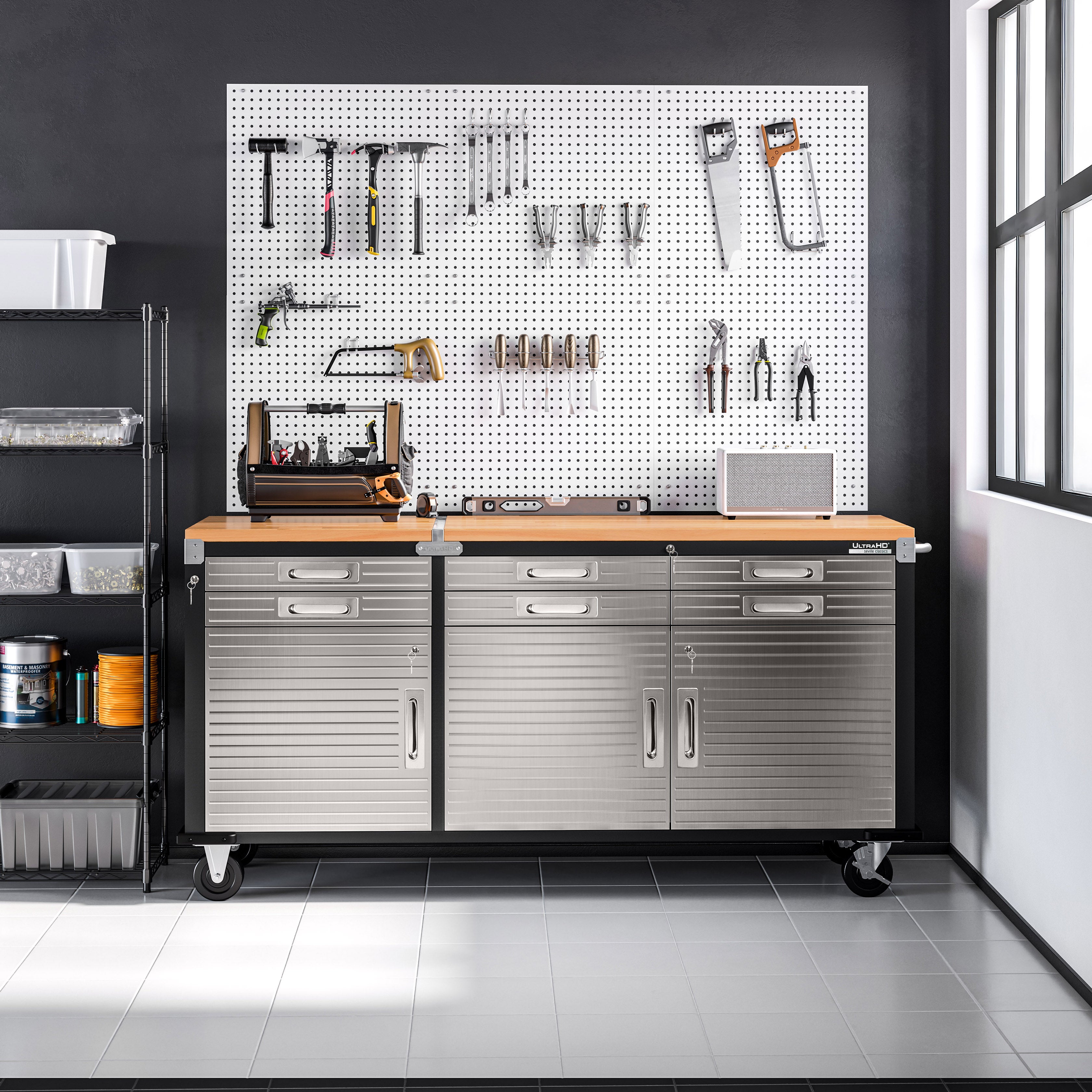 アライドテレシス　6台セット UltraHD® 6-Drawer Rolling Workbench