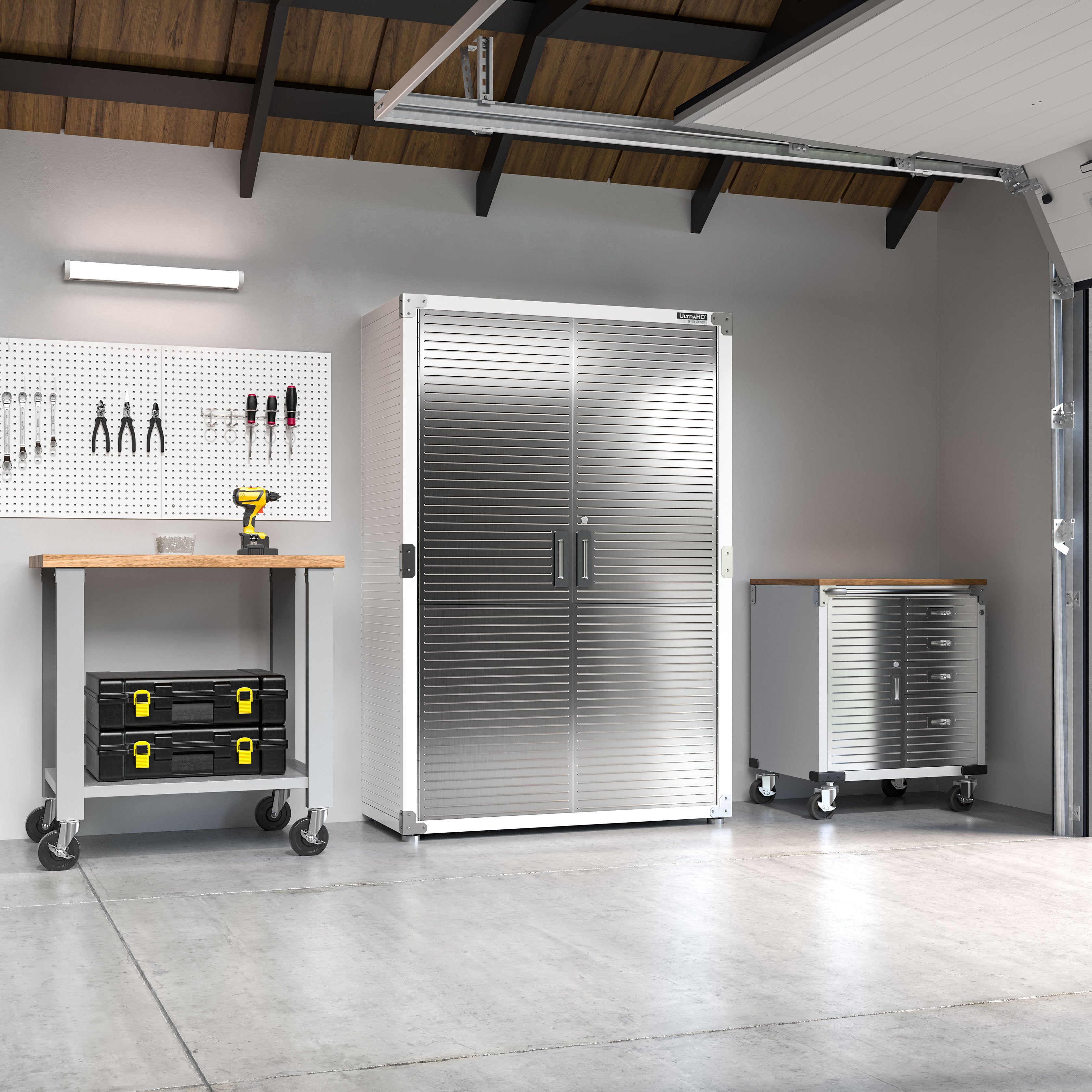 UltraHD® Storage Cabinet, White