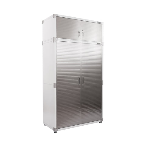 UltraHD® 2-Piece Mega Storage Cabinet Set, White