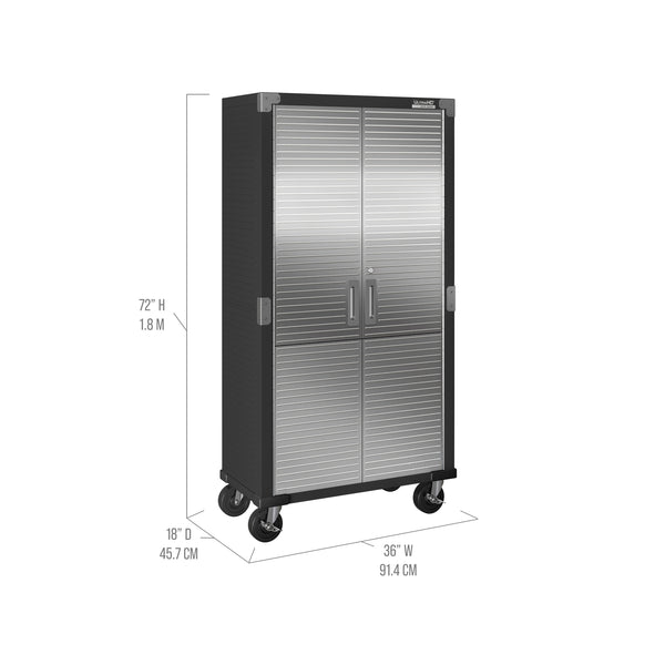 UltraHD® Rolling Storage Cabinet, Graphite