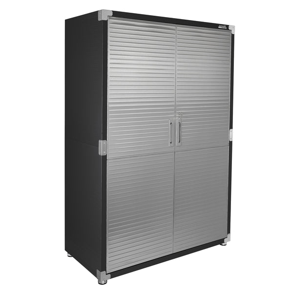 Graphite cabinet on white background