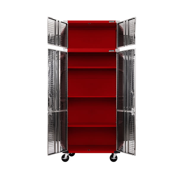 UltraHD® Stacking Top Cabinet, Red