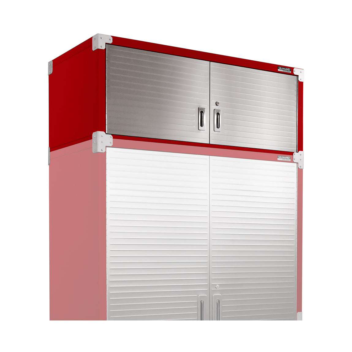 UltraHD® Stacking Top Cabinet, Red – Seville Classics