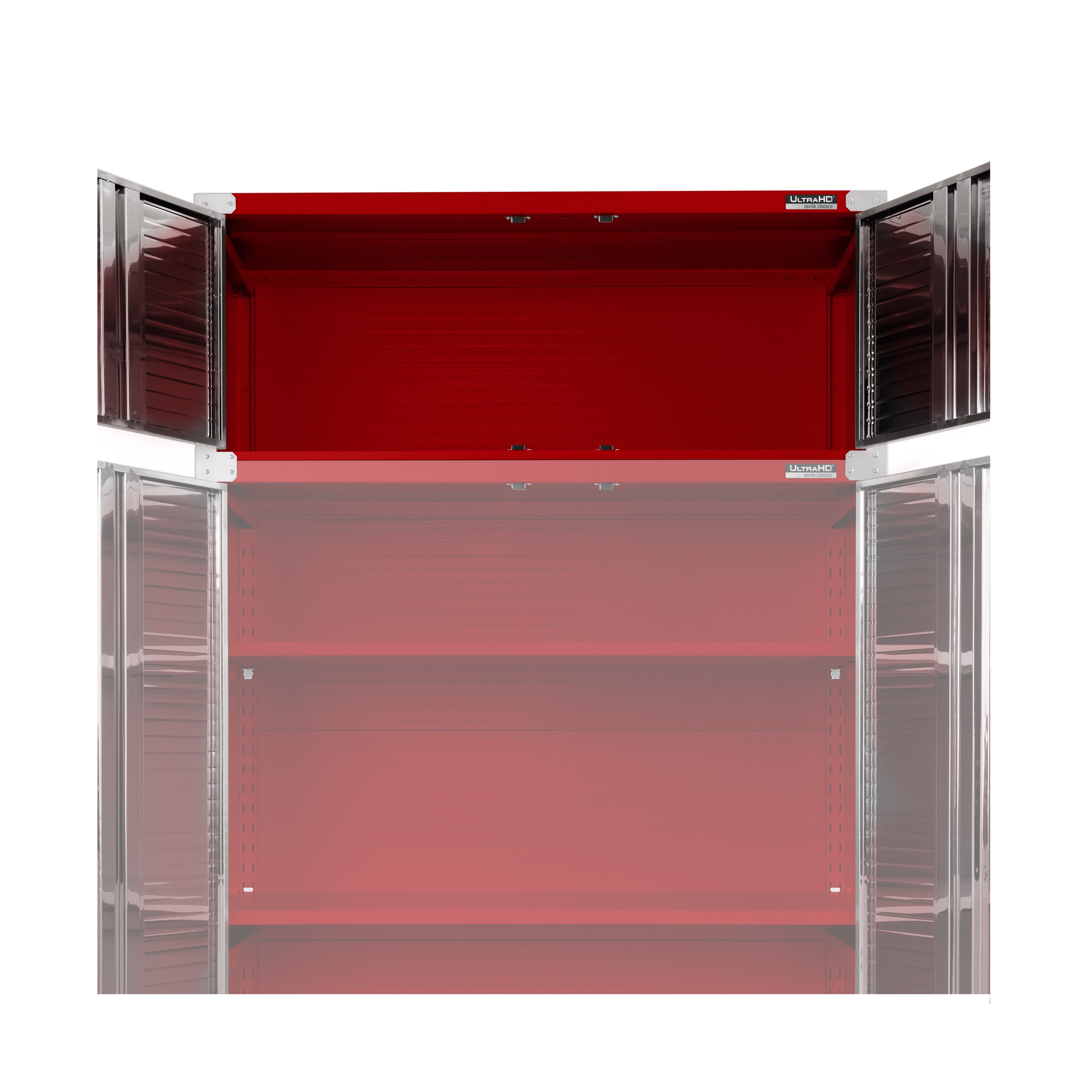 UltraHD® Stacking Top Cabinet, Red
